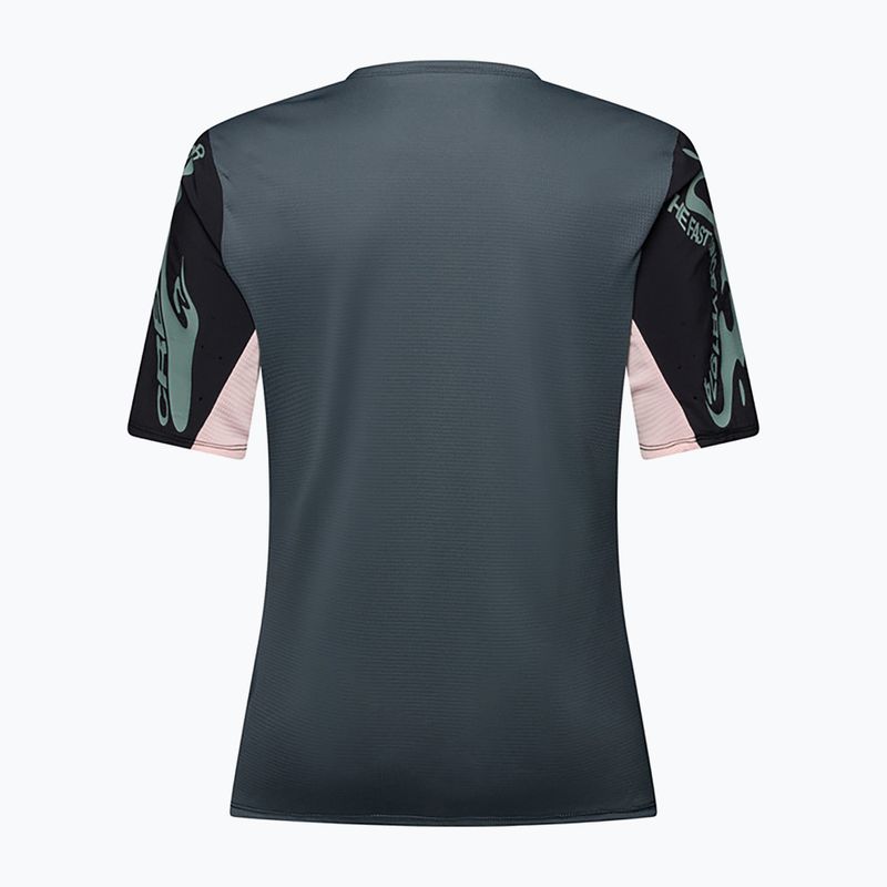 Tricou de ciclism pentru femei Fox Racing Defend Jersey Creation SS deep cobalt 2