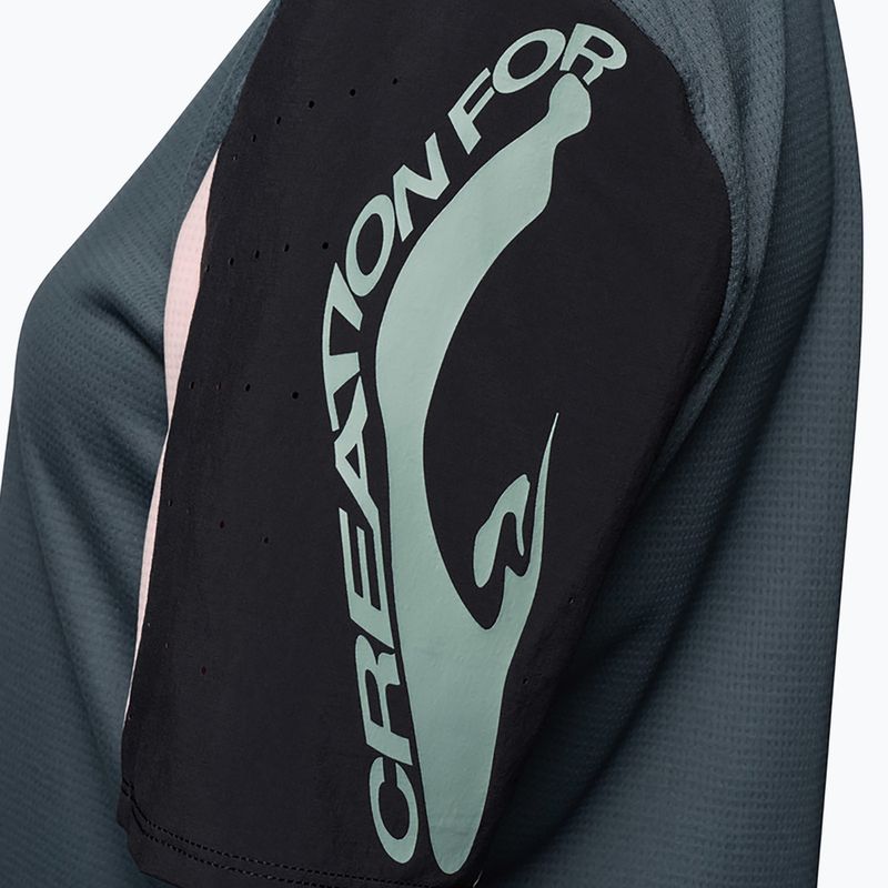 Tricou de ciclism pentru femei Fox Racing Defend Jersey Creation SS deep cobalt 3