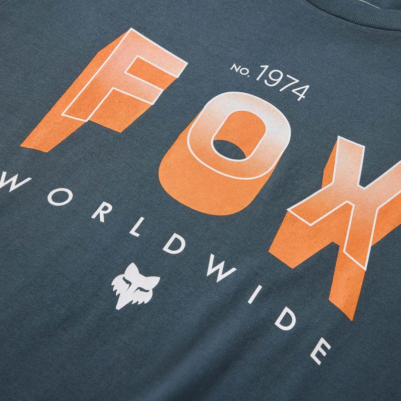 Tricou pentru bărbați Fox Racing Block 195 Original deep cobalt 4