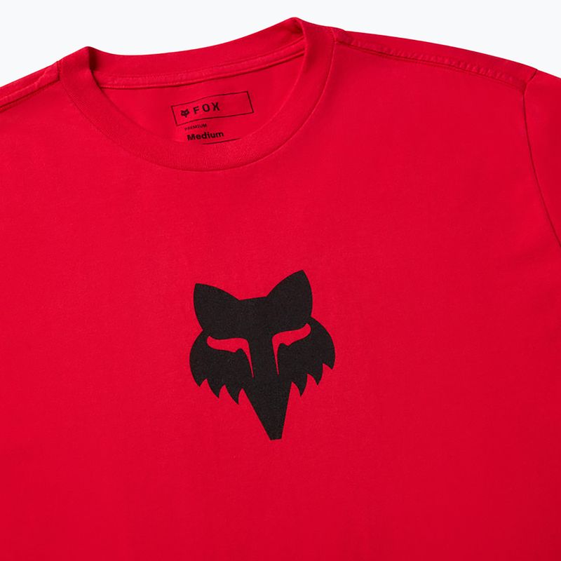Tricou pentru bărbați Fox Racing Fox Head 195 Original flame red 3