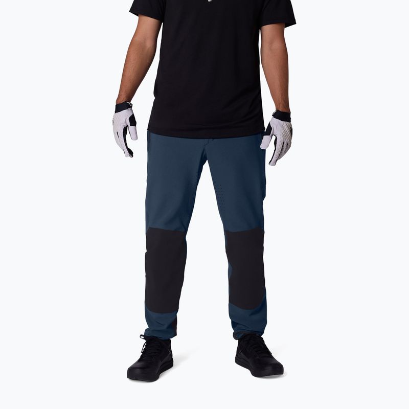 Pantaloni de ciclism pentru bărbați Fox Racing Defend galaxy blue 2