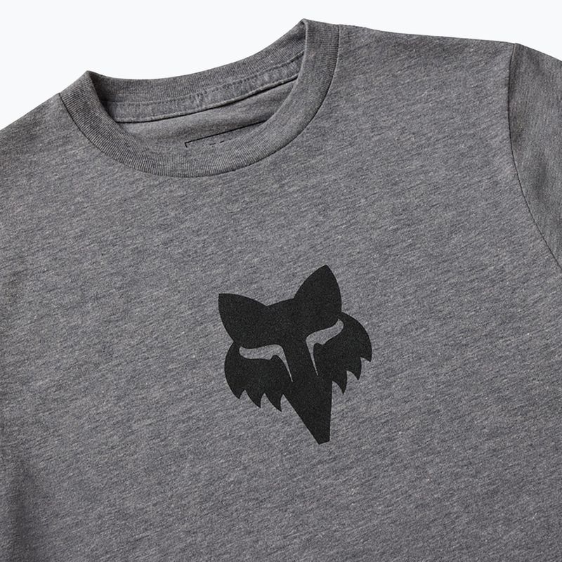 Tricou pentru copii Fox Racing Fox Head SS Tee heather dark grey 3