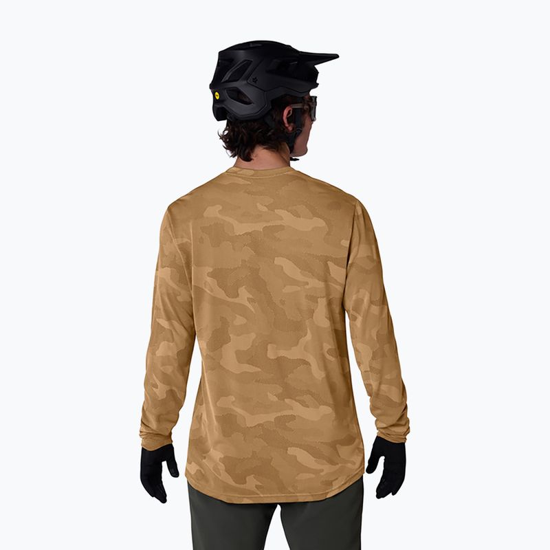 Bluză cu mânecă lungă pentru bărbați pentru ciclism Fox Racing Ranger Tru Dri nut 2