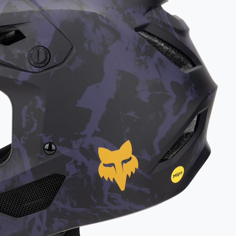 Cască de ciclism pentru copii Fox Racing Rampage Image Print Jr plum 7