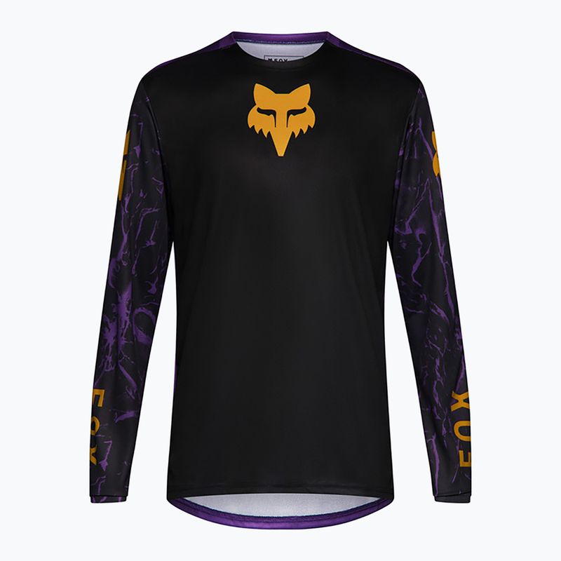 Longsleeve de ciclism pentru bărbați Fox Racing Ranger Image Print plum 5