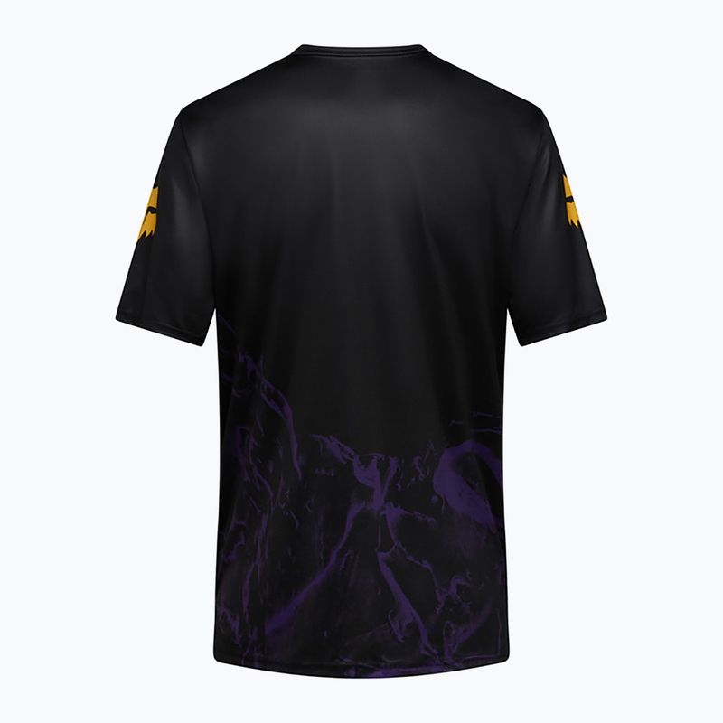 Tricou de ciclism pentru copii Fox Racing Ranger Image Print Jr plum 2