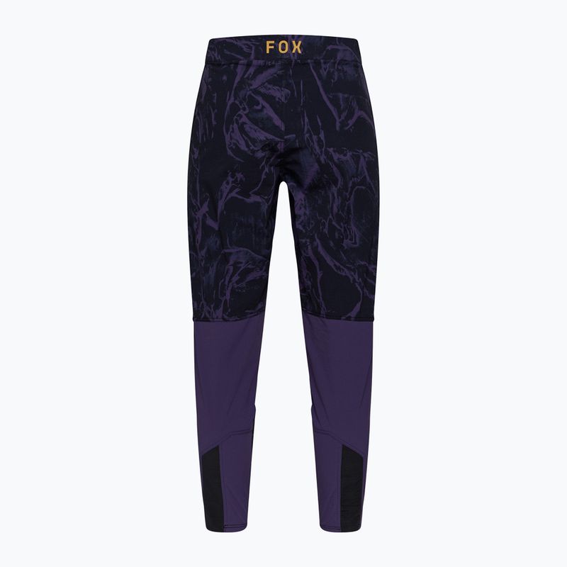 Pantaloni de ciclism pentru copii Fox Racing Ranger Image Print plum 2