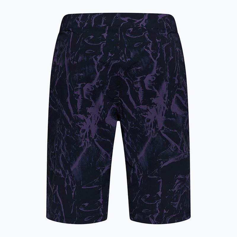 Pantaloni scurți de ciclism pentru bărbați Fox Racing Ranger Image Print plum 2