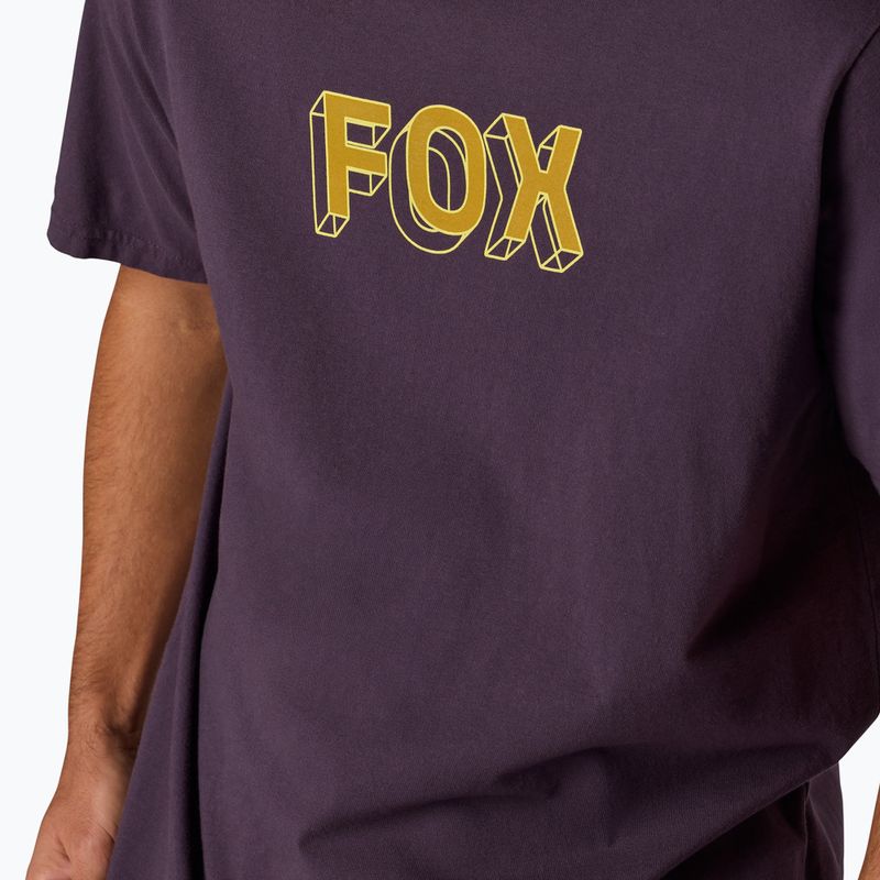 Tricou pentru bărbați Fox Racing Image Print 195 Original plum print 3