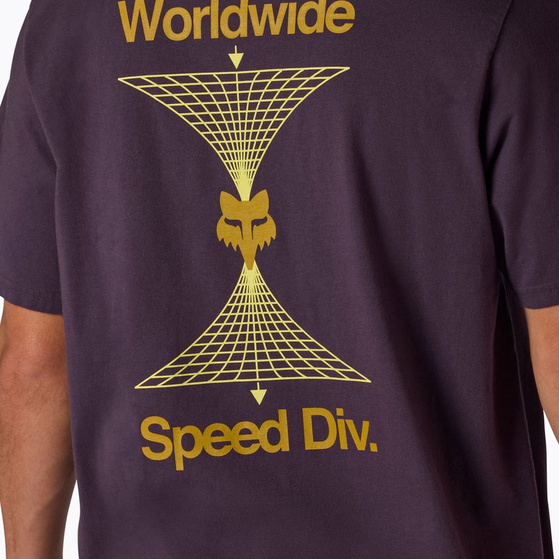 Tricou pentru bărbați Fox Racing Image Print 195 Original plum print 4