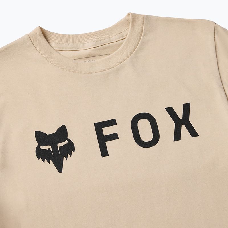 Tricou pentru copii Fox Racing Absolute Jr tan 3