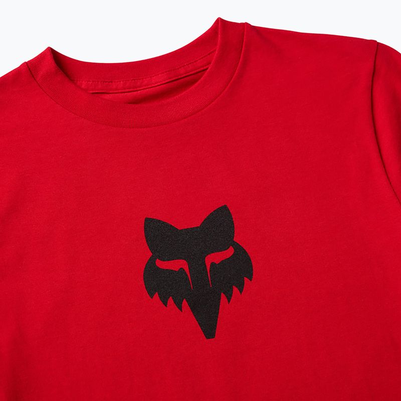 Tricou pentru copii Fox Racing Fox Head Jr timber red 3
