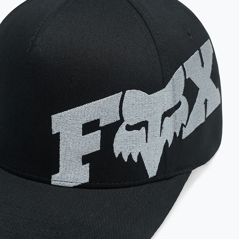 Șapcă pentru bărbați Fox Racing Fox Head X Flexfit black 4