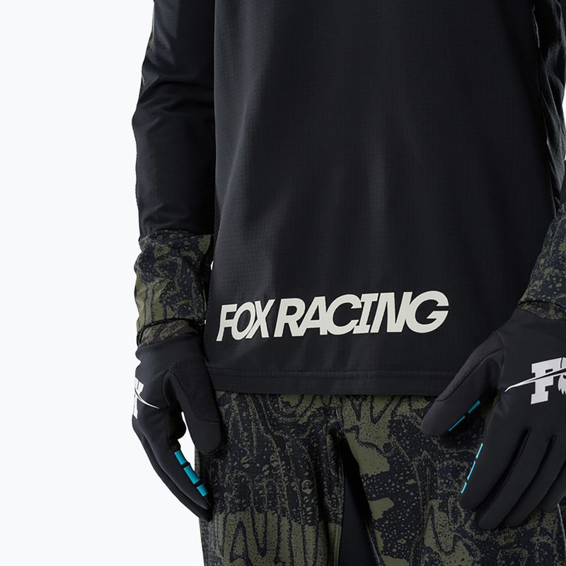 Longsleeve de ciclism pentru bărbați Fox Racing Defend Thermal Lunar black 5