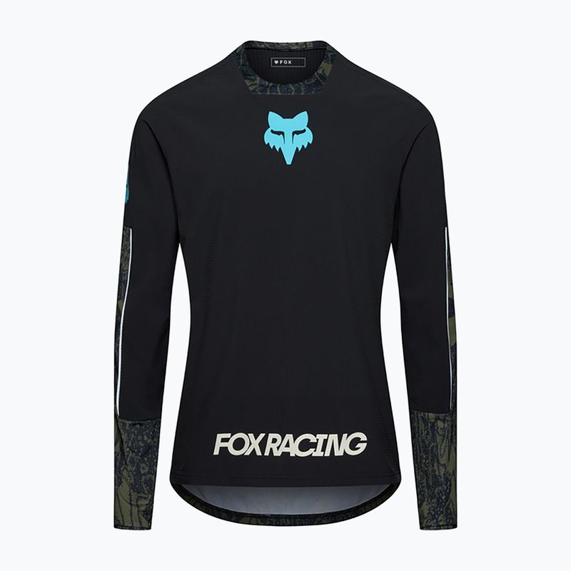 Longsleeve de ciclism pentru bărbați Fox Racing Defend Thermal Lunar black 7