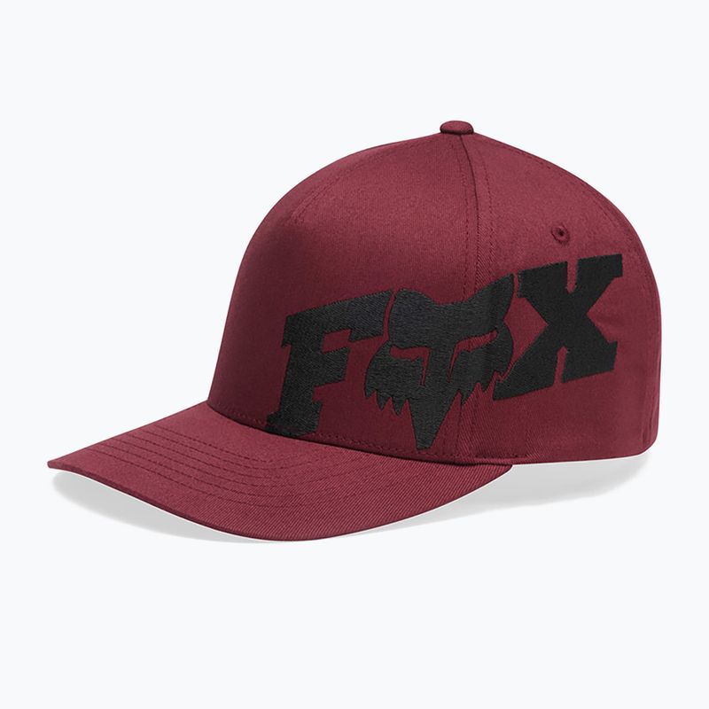 Șapcă pentru bărbați Fox Racing Fox Head X Flexfit dark maroon 3