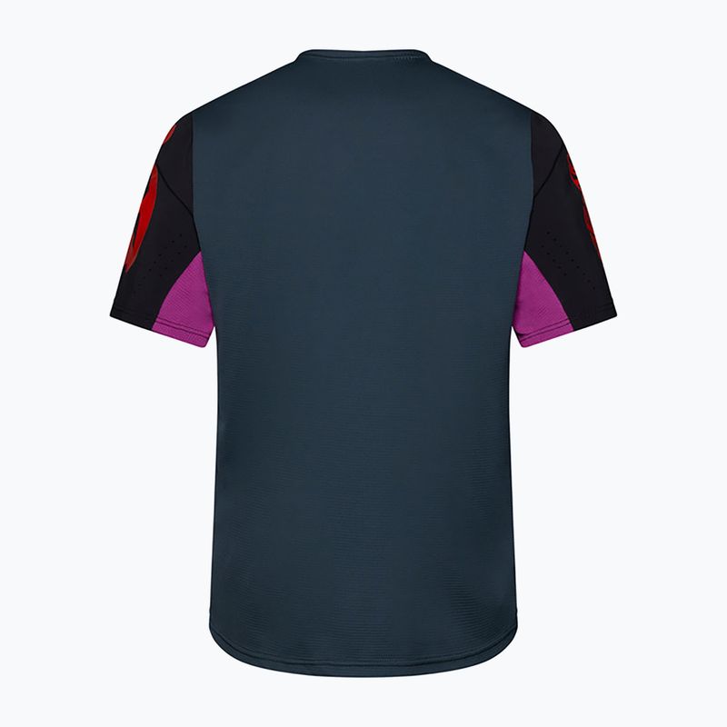 Tricou de ciclism pentru bărbați Fox Racing Defend Creation galaxy blue 6