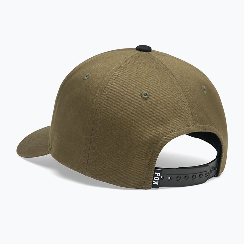 Șapcă pentru bărbați Fox Racing Fox Head Subframe Snapback olive green 2