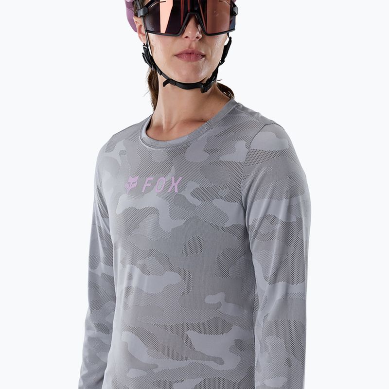Longsleeve de ciclism pentru femei Fox Racing Ranger Tru Dri pewter 3