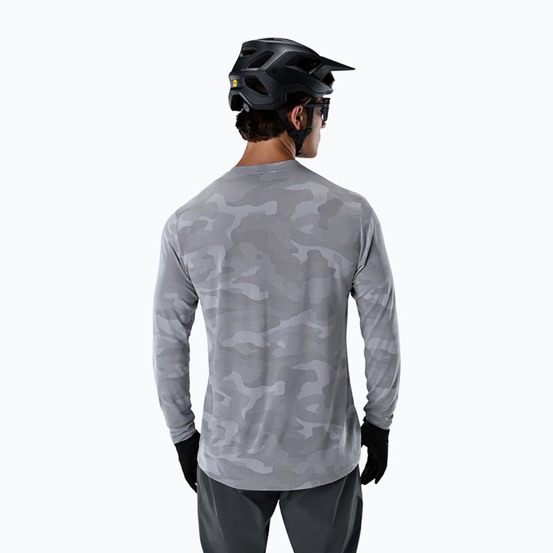Longsleeve de ciclism pentru bărbați Fox Racing Ranger Tru Dri pewter 2