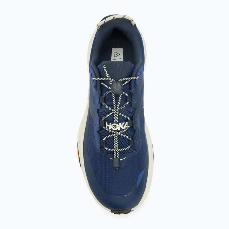 Încălțăminte de trekking pentru bărbați  HOKA Transport GTX midnight blue/truffle salt 5