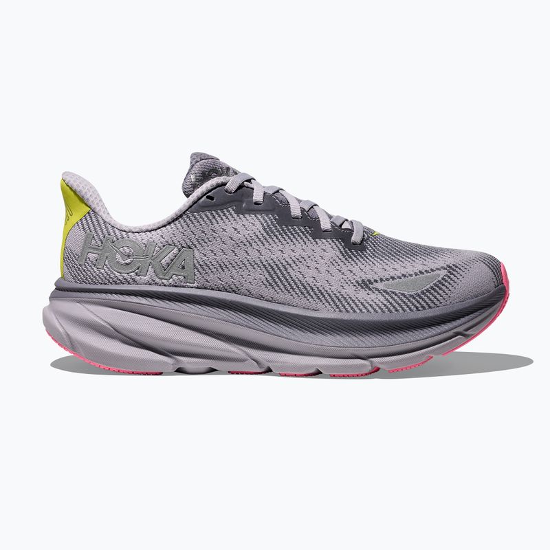 Încălțăminte de alergare pentru femei HOKA Clifton 9 GTXgrey skies/foggy green 2