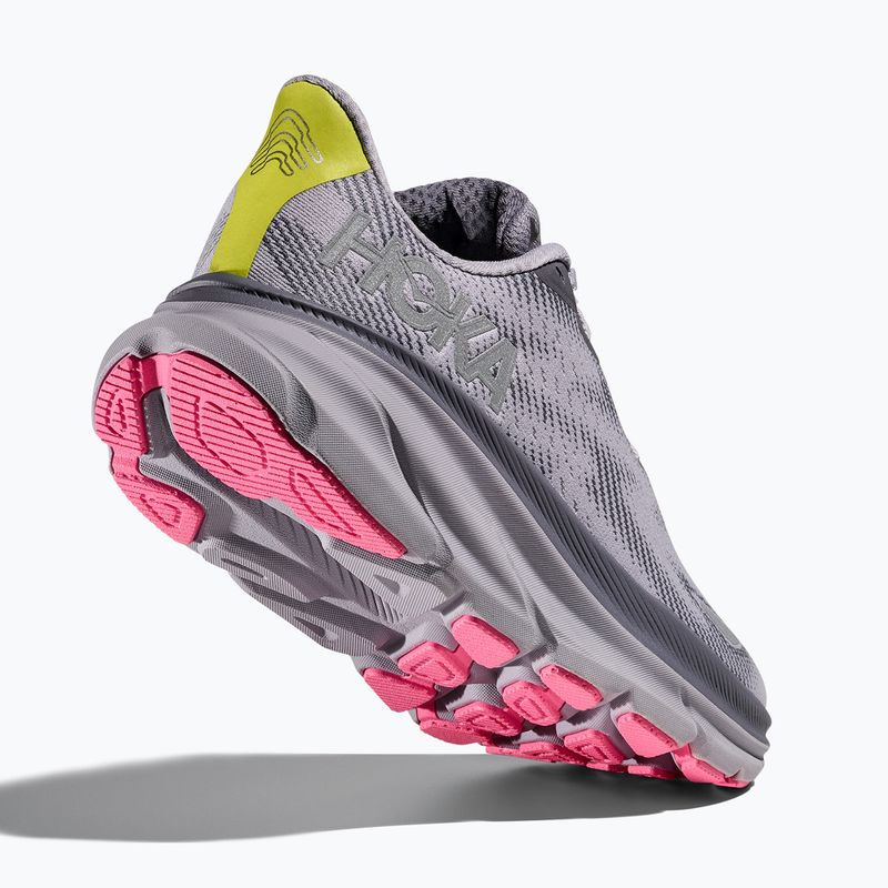 Încălțăminte de alergare pentru femei HOKA Clifton 9 GTXgrey skies/foggy green 5