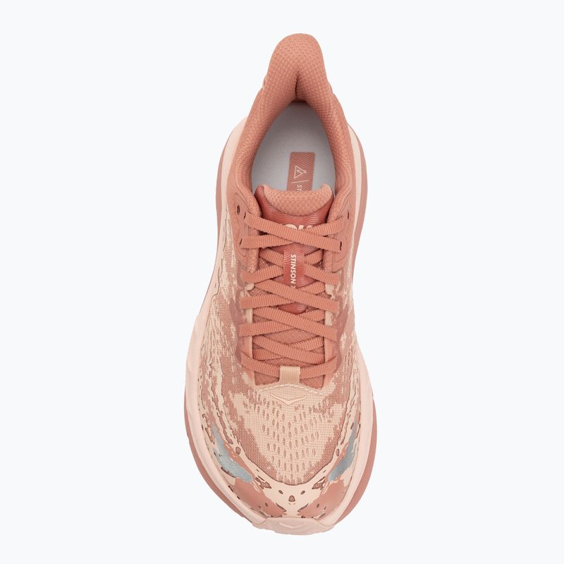 Încălțăminte de alergare pentru femei HOKA Stinson 7 blush/rose latte 5