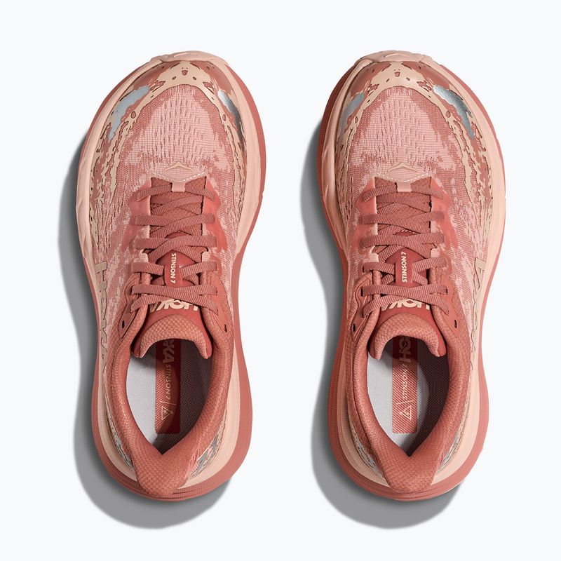 Încălțăminte de alergare pentru femei HOKA Stinson 7 blush/rose latte 8