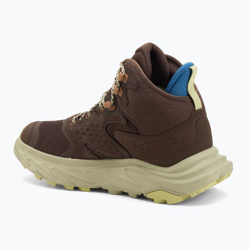 Încălțăminte de drumeție pentru bărbați HOKA Anacapa 2 Mid GTX walnut/oyster mushroom 3