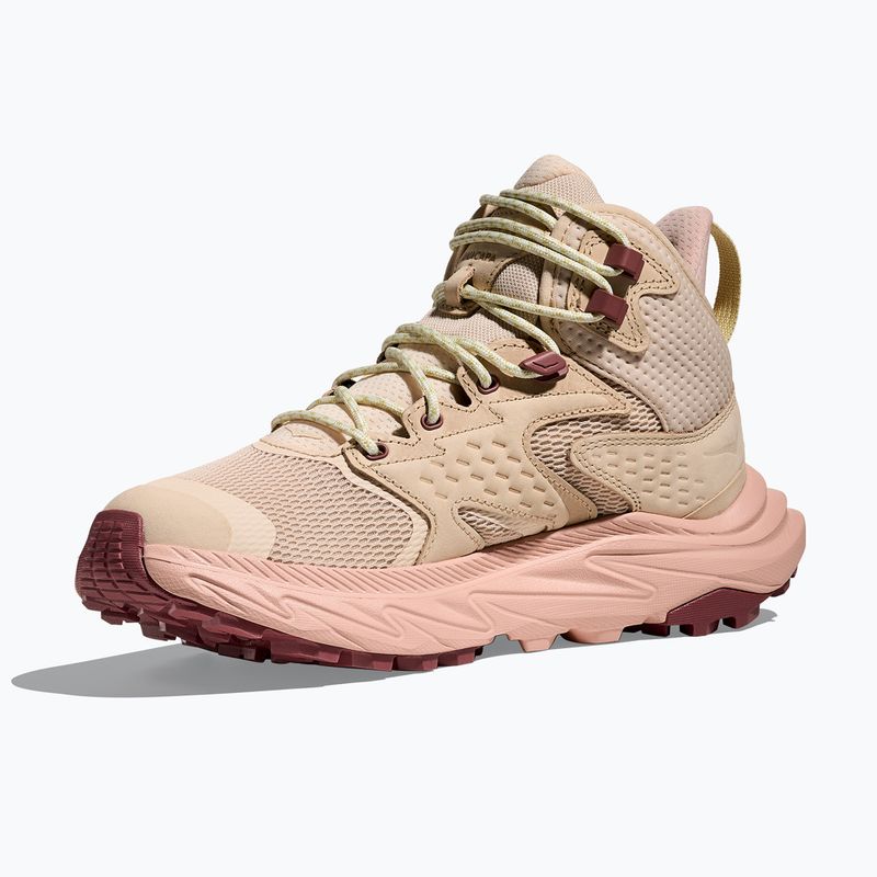 Încălțăminte de drumeție pentru femei HOKA Anacapa 2 Mid GTX oak/rose latte 4