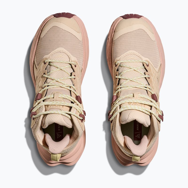 Încălțăminte de drumeție pentru femei HOKA Anacapa 2 Mid GTX oak/rose latte 8