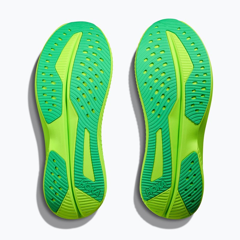 Încălțăminte de alergare pentru bărbați  HOKA Mach 6 white/neon lime 7