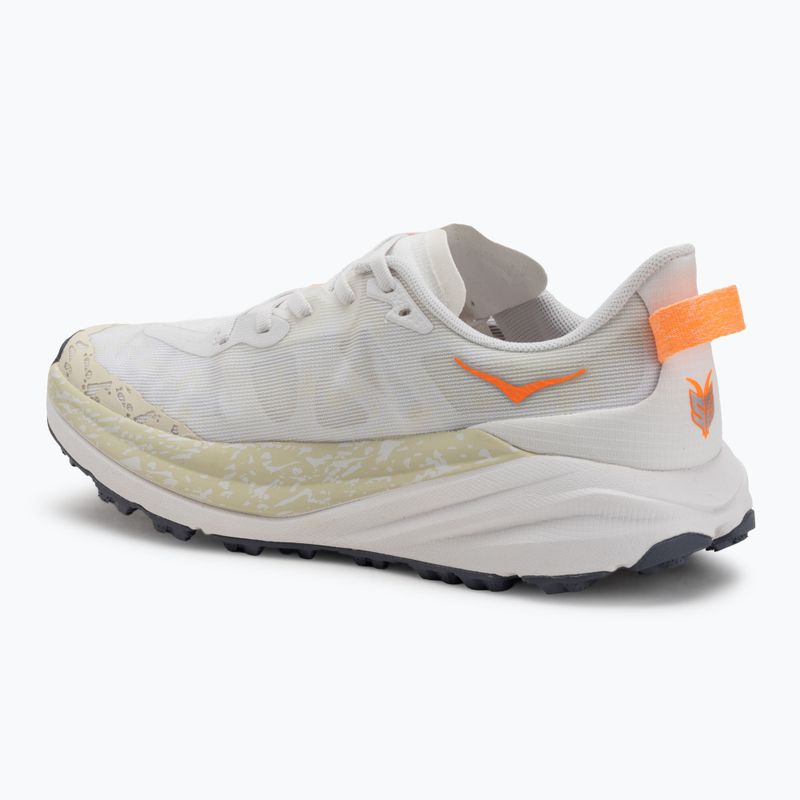 Încălțăminte de alergare pentru bărbațiHOKA Speedgoat 6 white/neon tangerine 3