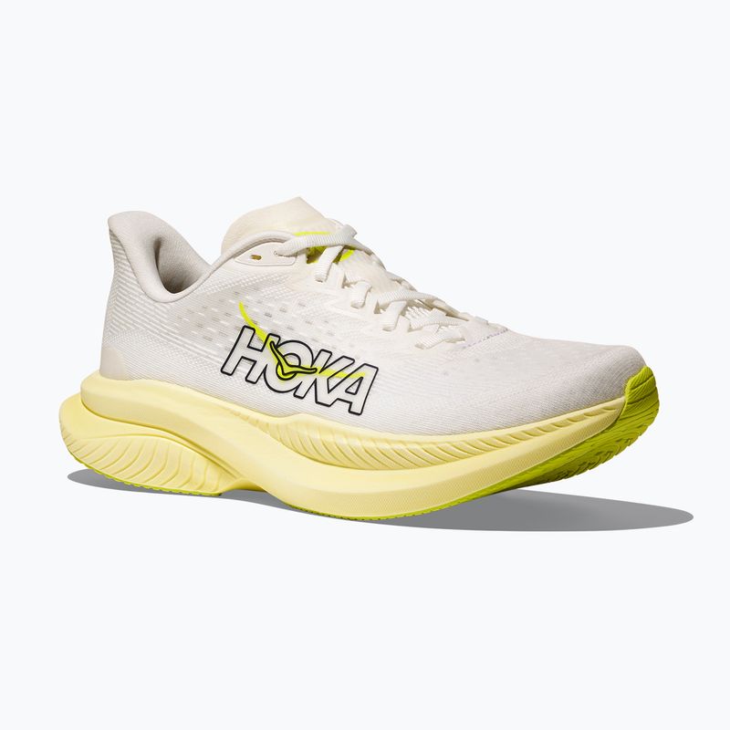 Încălțăminte de alergare pentru femei HOKA Mach 6 white/neon hoka citrus