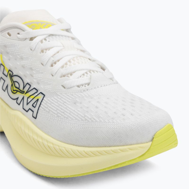 Încălțăminte de alergare pentru femei HOKA Mach 6 white/neon hoka citrus 7
