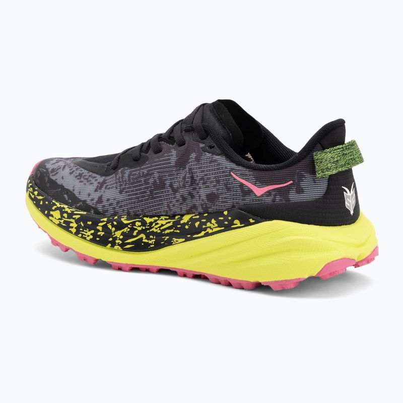 Încălțăminte de alergare pentru femei HOKA Speedgoat 6 black/neon rose 3
