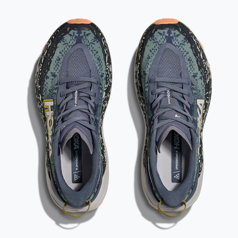 Pantofi de alergare pentru femei HOKA Speedgoat 6 grey skies/cosmic grey 8