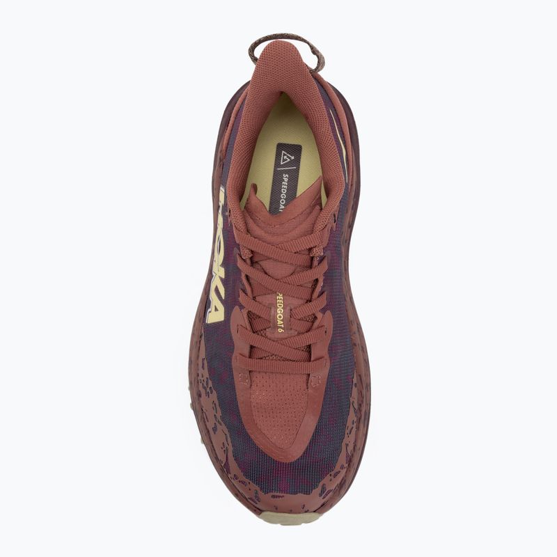 Încălțăminte de alergare pentru femei HOKA Speedgoat 6 rouge/black cherry 5