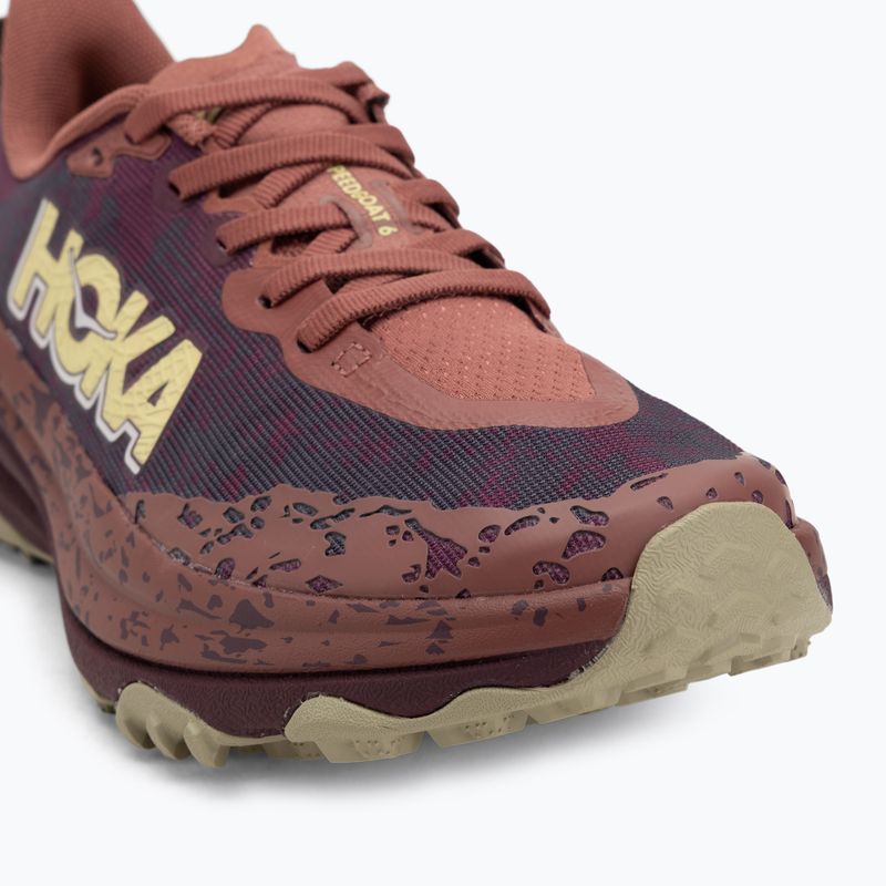 Încălțăminte de alergare pentru femei HOKA Speedgoat 6 rouge/black cherry 7
