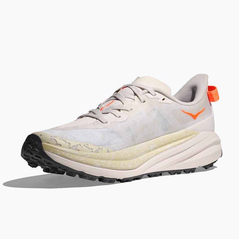 Încălțăminte de alergare pentru bărbați HOKA Speedgoat 6 Wide  white/neon tangerine 4