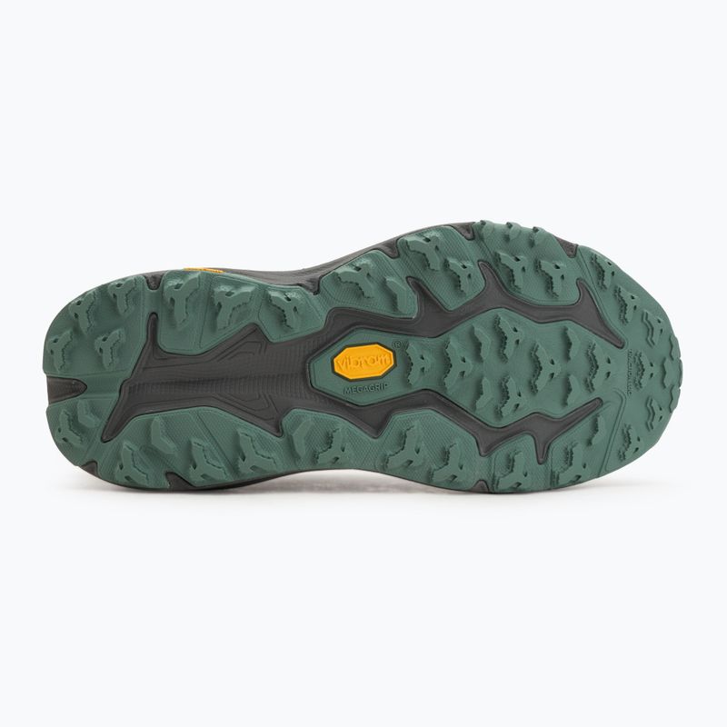 Pantofi de alergare bărbați HOKA Speedgoat 6 Wide verde mușchi/gri asfalt 4