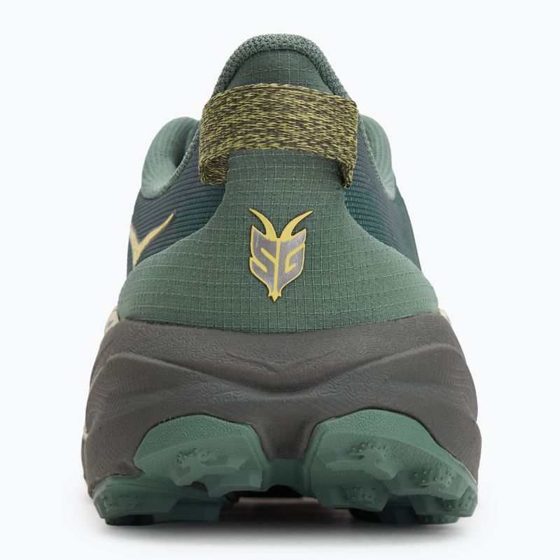 Pantofi de alergare bărbați HOKA Speedgoat 6 Wide verde mușchi/gri asfalt 6