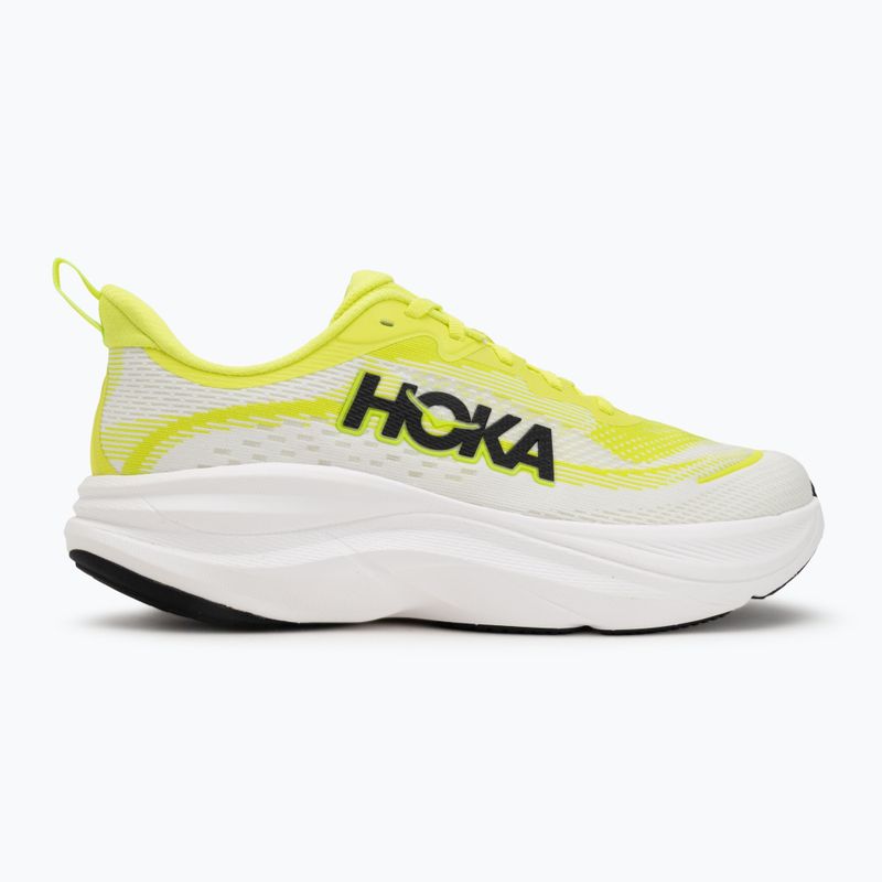 Încălțăminte de alergare pentru bărbați HOKA Skyflow neon hoka citrus/neon white 2