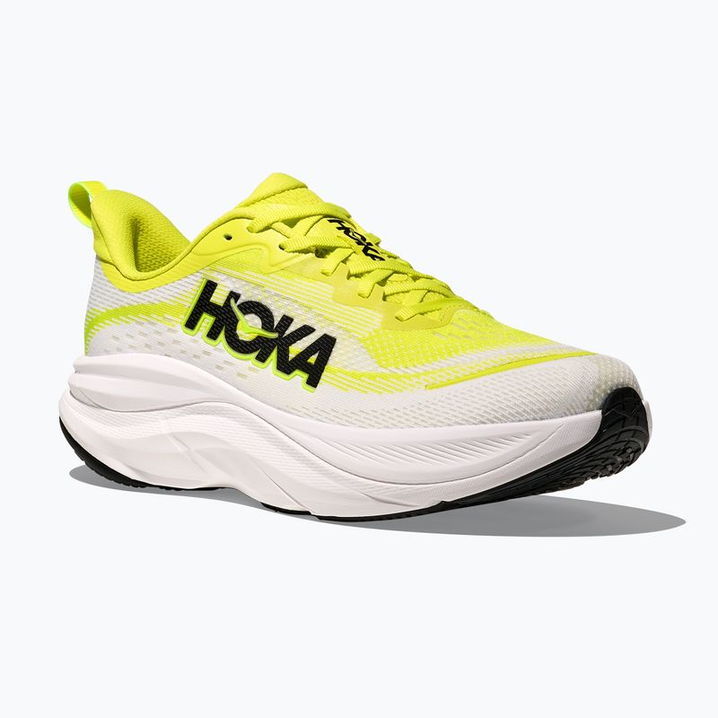 Încălțăminte de alergare pentru bărbați HOKA Skyflow neon hoka citrus/neon white