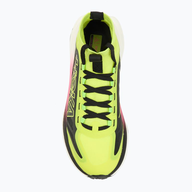 Încălțăminte de alergare pentru bărbați HOKA Tecton X 3 neon hoka citrus/negru 5