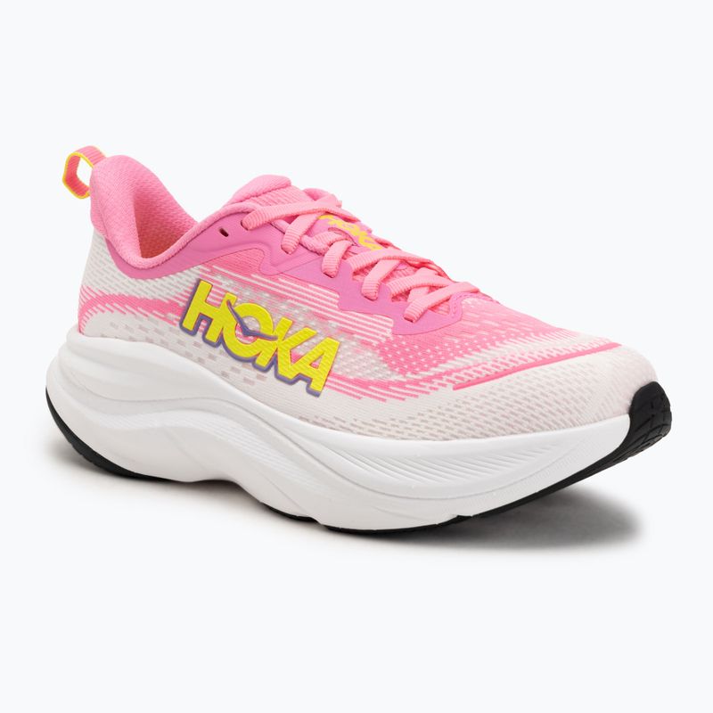 Încălțăminte de alergare pentru femei HOKA Skyflow neon rose/neon hoka citrus