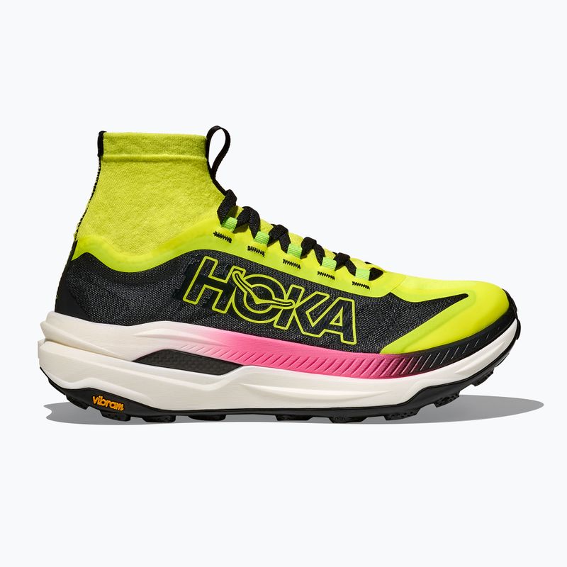Încălțăminte de alergare pentru femei HOKA Tecton X 3 neon hoka citrus/black 2