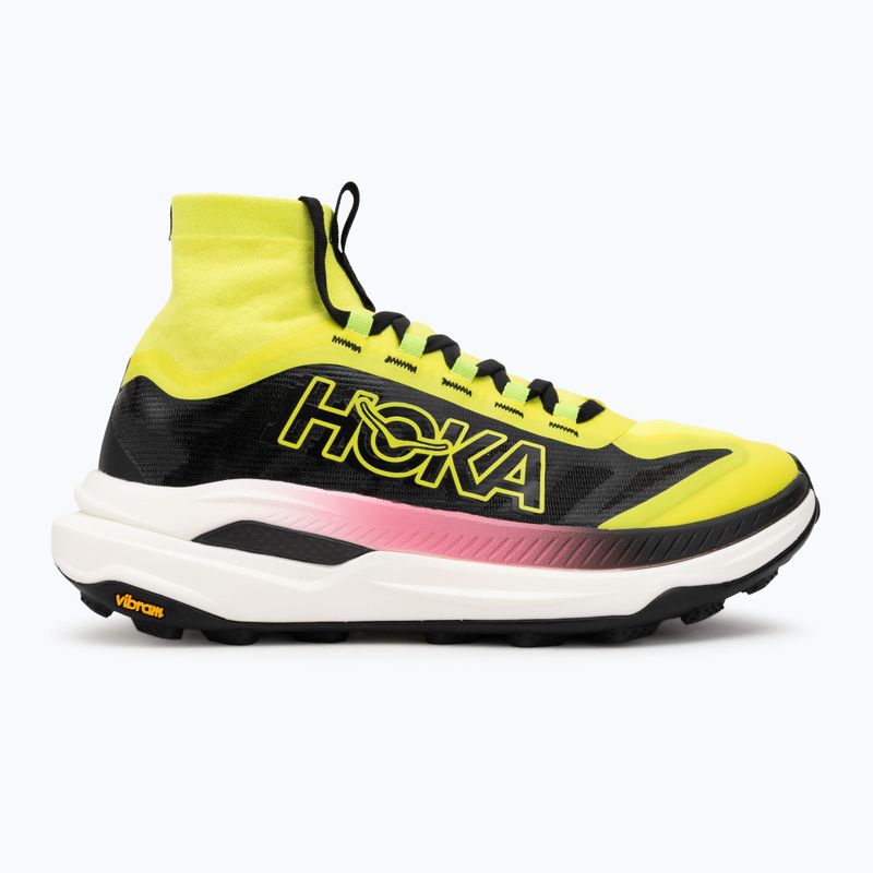 Încălțăminte de alergare pentru femei HOKA Tecton X 3 neon hoka citrus/black 2