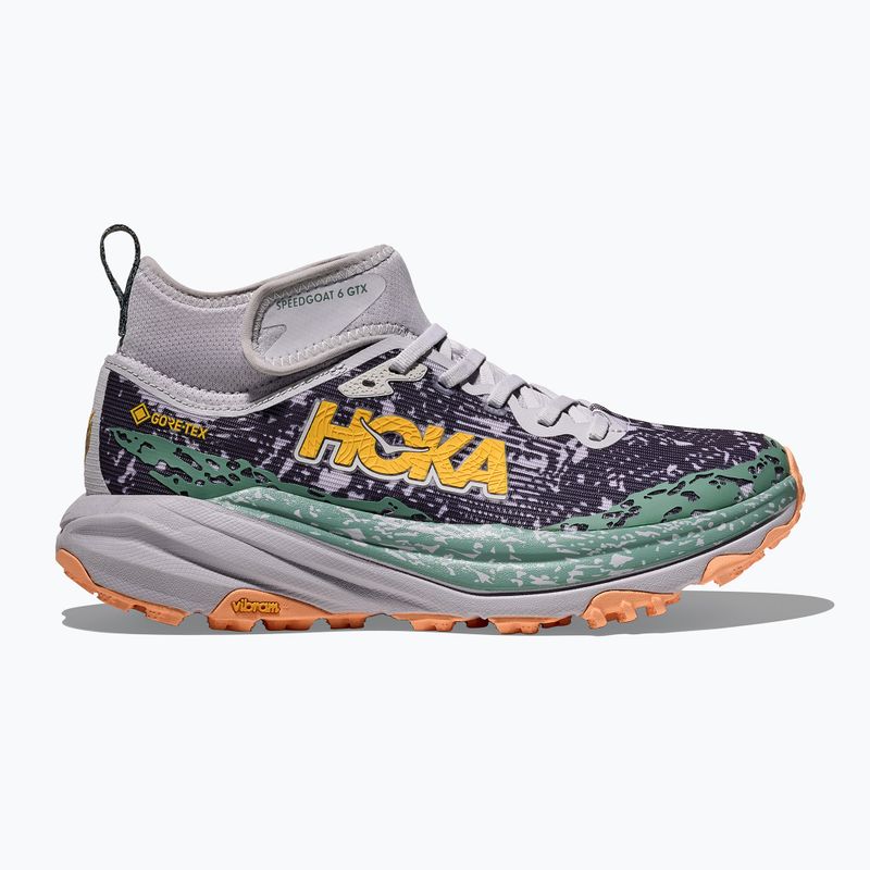 Încălțăminte de alergare pentru femei HOKA Speedgoat 6 MID GTX asteroid/cosmic grey 9